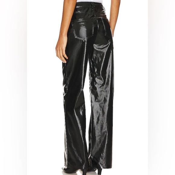 Blank NYC Pants - Blank NYC Revolve Woman’s Faux Leather Hi Shine Pants Size 28 NWT Retail $128